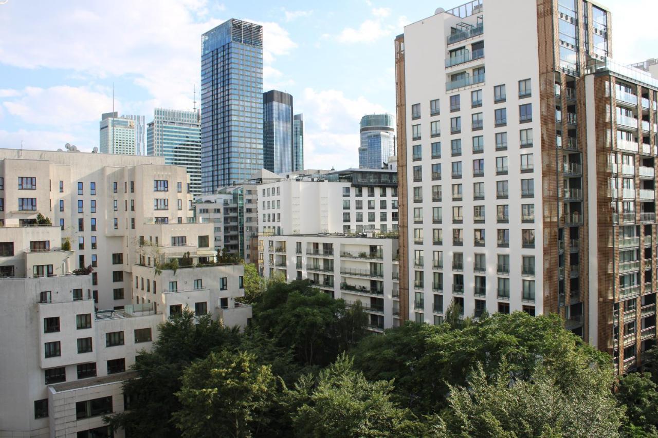 Strict Center Warsaw Comfortable Apartment, 10Th-Floor With Beautiful View On The Park And Skyscrapers, Free Wifi, Self Check-In/Out Dış mekan fotoğraf